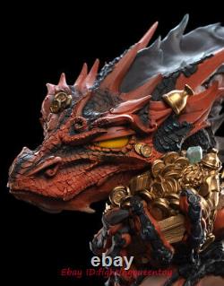 Weta The Lord of the Rings MINI SMAUG 28.5cm High Statue Model INSTOCK