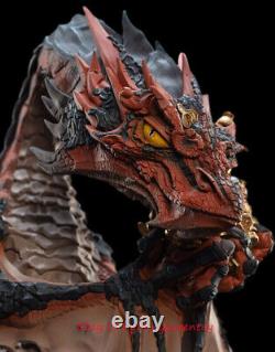 Weta The Lord of the Rings MINI SMAUG 28.5cm High Statue Model INSTOCK