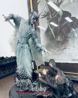 Weta The Lord of the Rings Witch King and Frodo GK Statue Figure Limited Edition