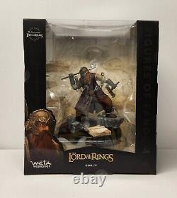 Weta Workshop Figures of Fandom Lord of The Rings Trilogy Gimli Statue