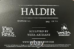 Weta Workshop LOTR Lord Rings HALDIR 1/6 Lim. Ed. Statue! #442/ 750! L@@K