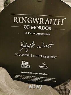 Weta Workshop Lord Of The Rings Ringwraith Of Mordor Classic 1/6 Series