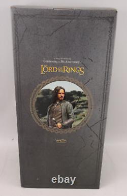 Weta Workshop Lord of Rings LotR 20th Aragorn Hunter of Plains 1/5 Statue MIB