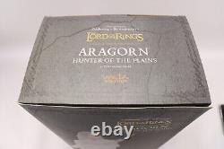 Weta Workshop Lord of Rings LotR 20th Aragorn Hunter of Plains 1/5 Statue MIB