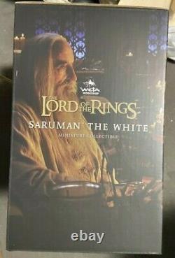 Weta Workshop Miniature statue Saruman the White Lord of the Rings Hobbit