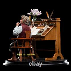 Weta Workwhop The Lord Of The Rings Bilbo Baggins At His Desk Statue In Stock