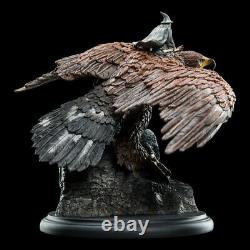 Wizard Gandalf Riding on Eagle Gwaihir Lord of the Rings Mini Statue Hobbit NEW