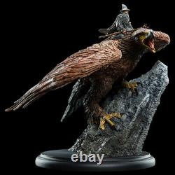 Wizard Gandalf Riding on Eagle Gwaihir Lord of the Rings Mini Statue Hobbit NEW